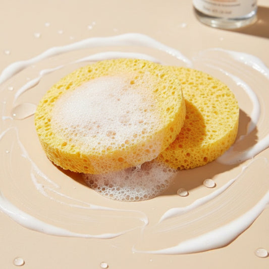 2-Piece Facial Cleansing Sponge Set