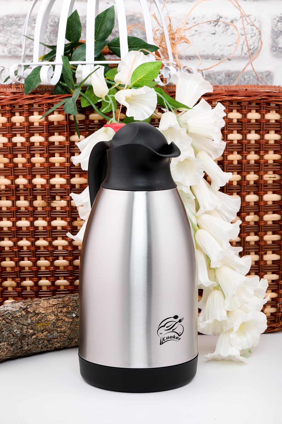 CKR-2006 2LT LONG STEEL THERMOS (5347)