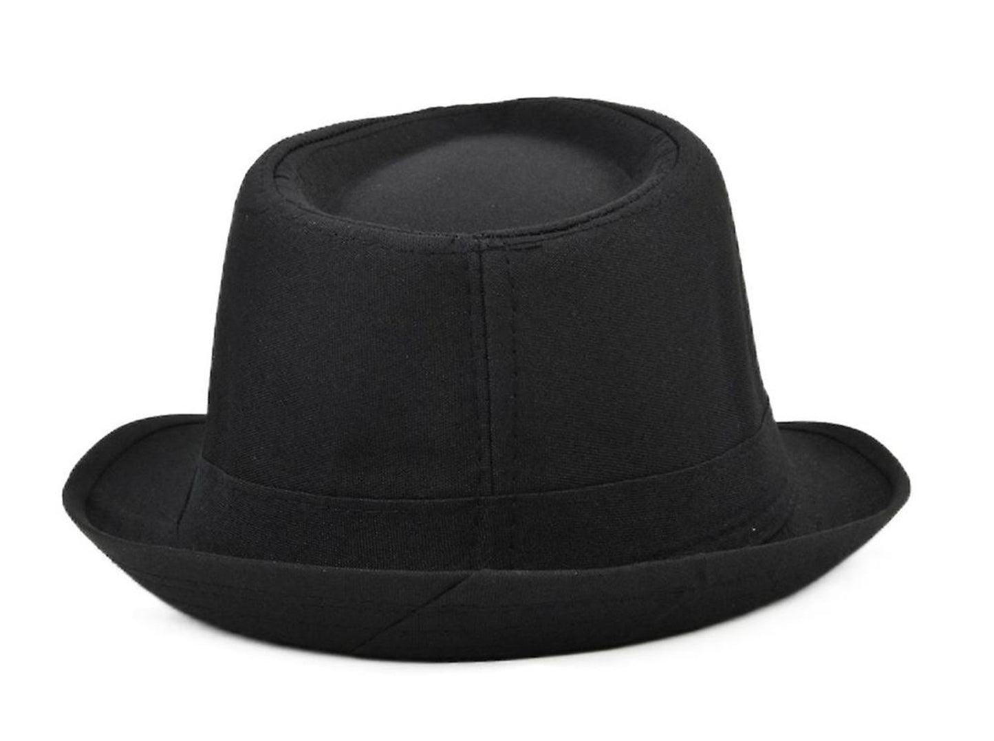 Child Size Black Fabric Fedora Show Hat Michael Jackson Hat Size 54