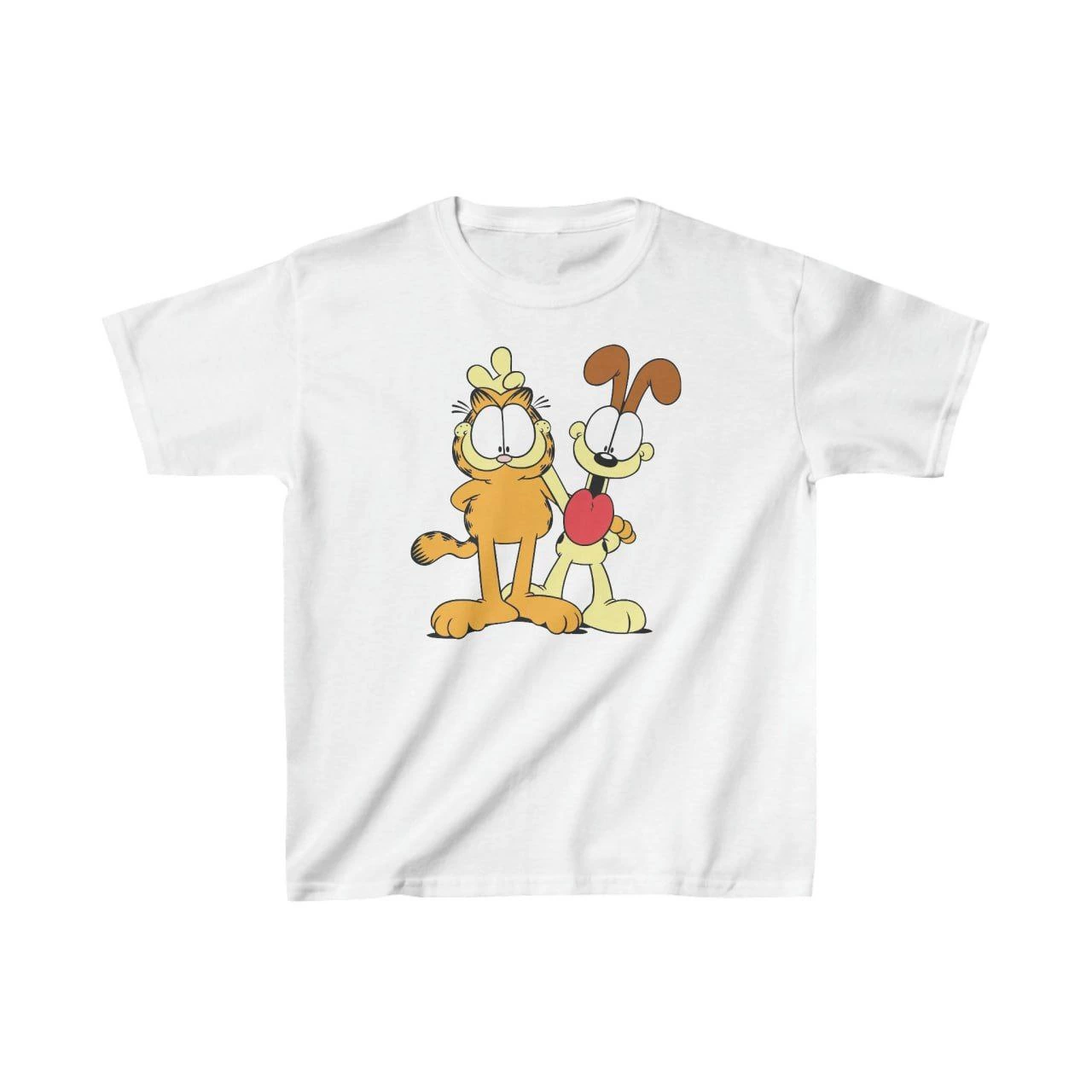Kids' Unisex Printed T-Shirt - White