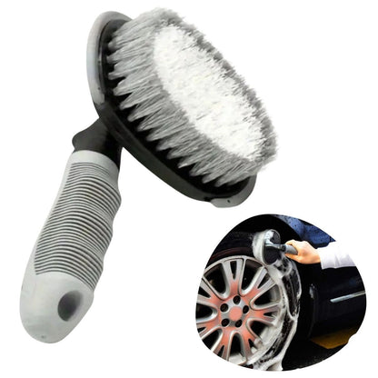 Çok Amaçlı Araç Temizlik Fırçası - Oto İç ve Dış Yüzeyler, Koltuk, Halı, Torpido ve Jant İçin Ergonomik Temizlik Fırçası (5347)