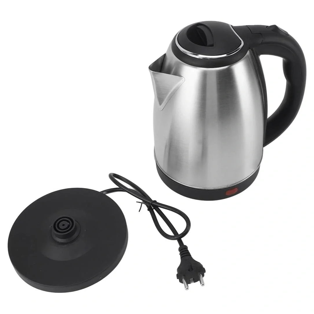Crown CRW-7102 1500W 1.8 Litre Lüks Çelik Su Isıtıcı Kettle İnox (5347)