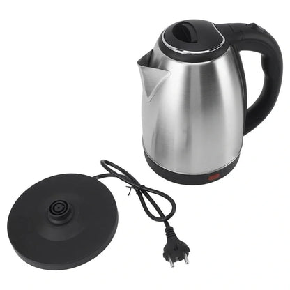 Crown CRW-7102 1500W 1.8 Litre Lüks Çelik Su Isıtıcı Kettle İnox (5347)