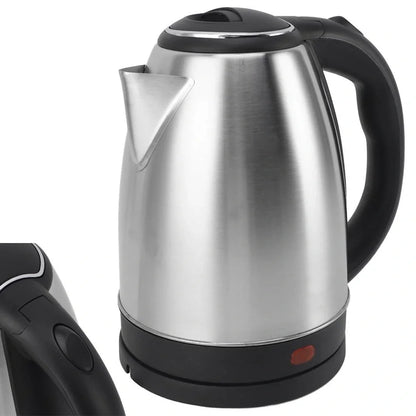 Crown CRW-7102 1500W 1.8 Litre Lüks Çelik Su Isıtıcı Kettle İnox (5347)