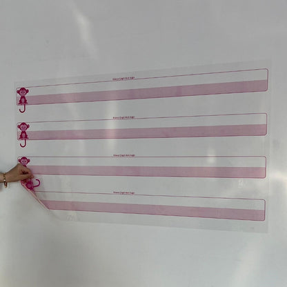Starixa® Lined Smart Paper Whiteboard Leaves No Trace on the Wall Static Compliant with New Curriculum 100x56cm