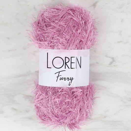 Loren Furry Dried Rose Hand Knitting Yarn - RF012 - 34048