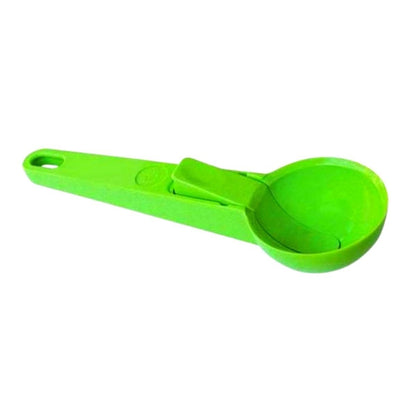 Starixa® Pratik Mandallı Plastik Dondurma Servis Sunum Kepçesi Kaşığı