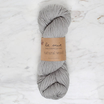 La Mia Natural Wool Grey Hand Knitting Yarn - L946 - 34396