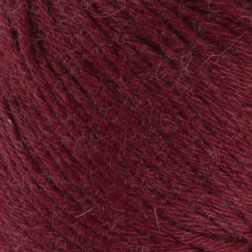 La Mia Angora خيط حياكة يدوي بورجوندي - L005 - 34217