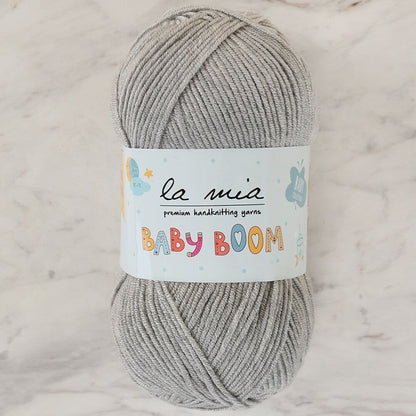 La Mia Baby Boom Grey Hand-Knitting Yarn - 1000 - 34117