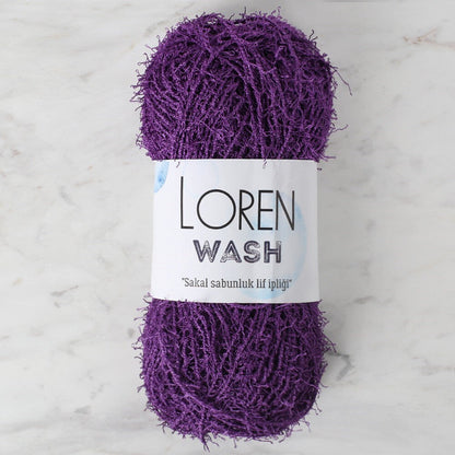 Loren Wash Dark Purple Knitting Yarn - R093 - 34029