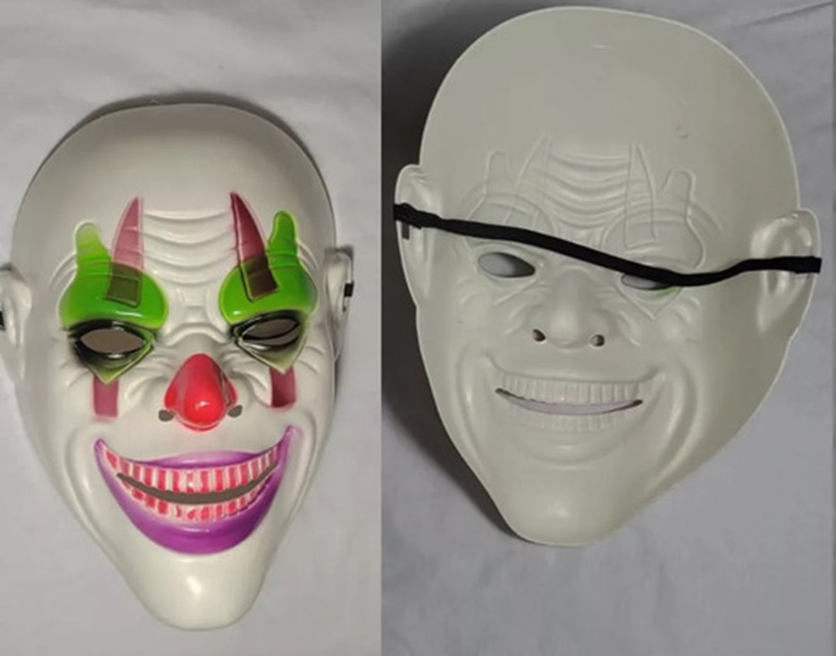Joker Mask with Psycho Clown Theme