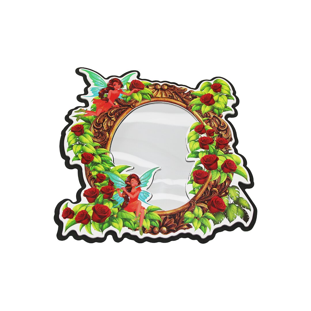 PATTERNED MIRRORED WALL STICKER (5347)