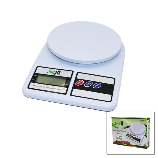 DİJİTAL MUTFAK TERAZİSİ TARTI 10KG TF-1010 (5347)