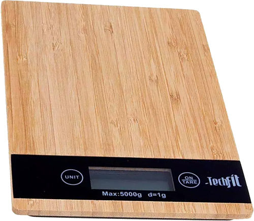 ميزان مطبخ رقمي من الخيزران 5 كجم TF-1007 (5347)