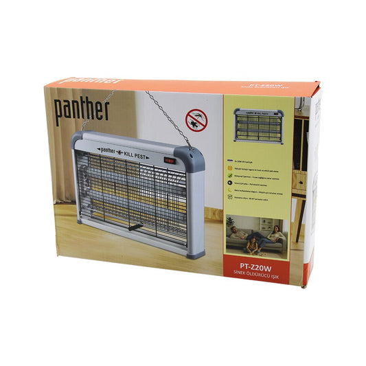 RECTANGULAR MODEL INSECT KILLER ZAPPER MACHINE 2X10W DESKTOP - WITH HANGING RING COVERAGE=40M 226X38X7CM V (5347)