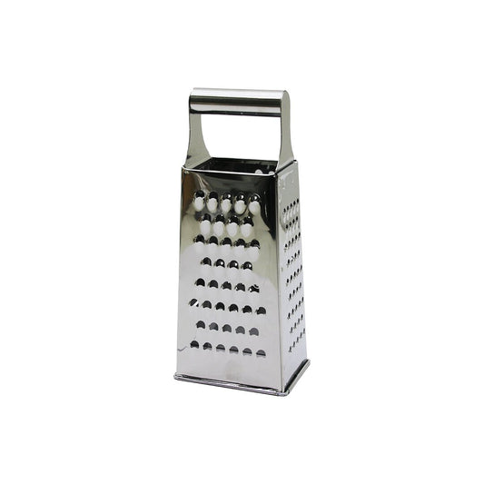 QUADRANGULAR - SMALL METAL STEEL GRATER WITH METAL HANDLE (5347)