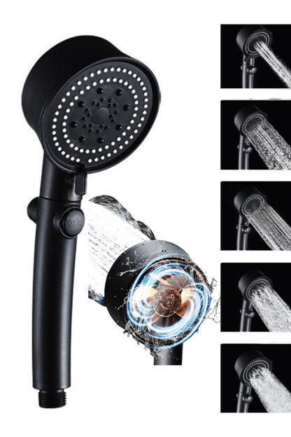 Shower Head with Propeller, Cooling Design, 5 Modes (5347)