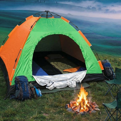 Starixa® 6 Kişilik Otomatik Kurulum Kamp Çadırı - Outdoor Aile, Doğa, Suya Dayanıklı Hızlı Kurulum Çadır 220x250x160 cm