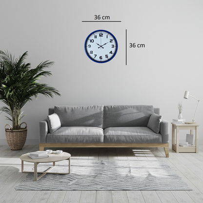 Royal Lacivert 36 Cm Duvar Saati