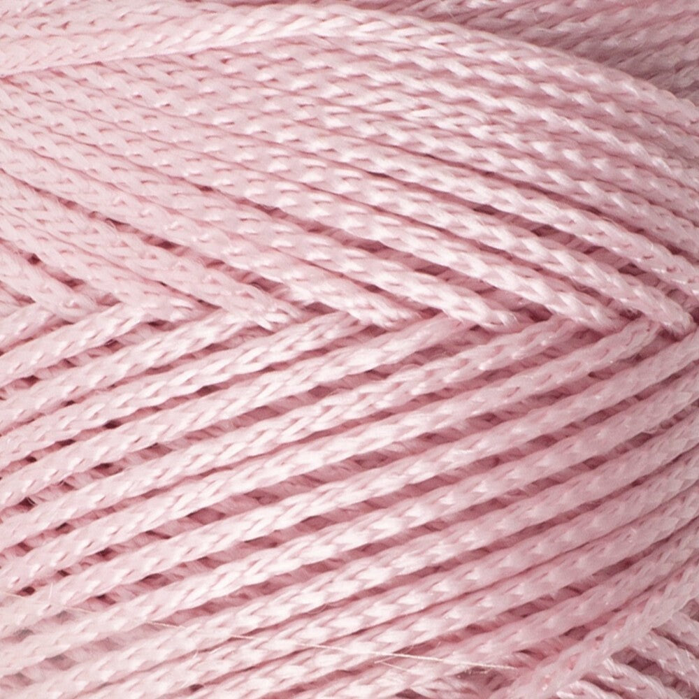Loren Macrame خيط حياكة يدوي بلون زهري مغبر - RM 072 - 34343