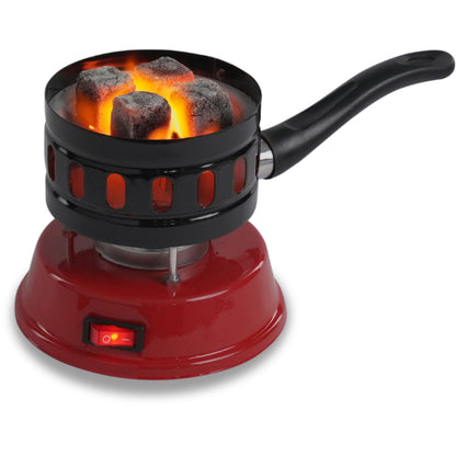 Round Galvanized Electric Hookah Coal Heater