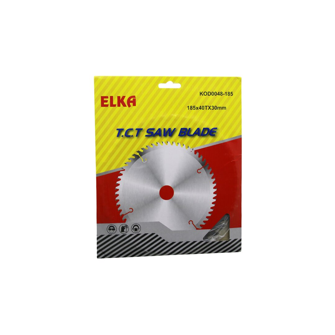 ELKA 0048-185 185 X 40T X 30MM قرص قطع خشب MDF (5347)