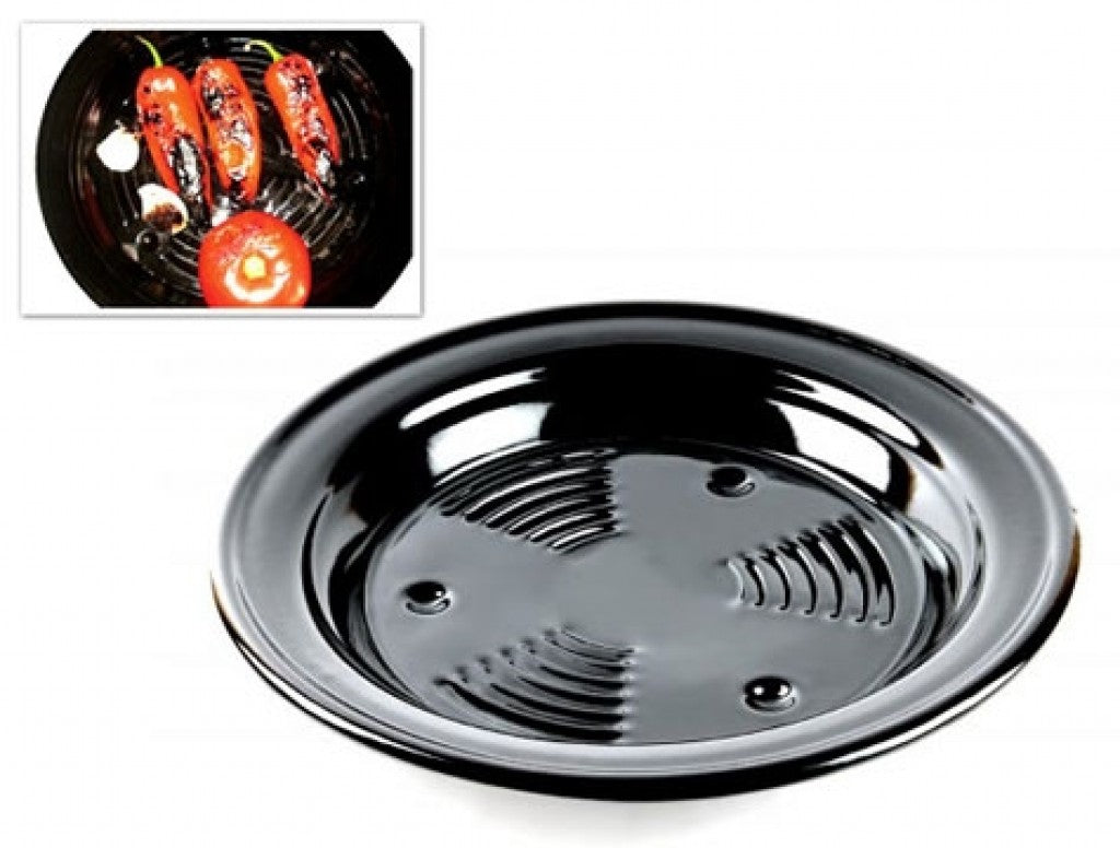 Enamel Roasting Pan (Chestnut Roaster) (5347)