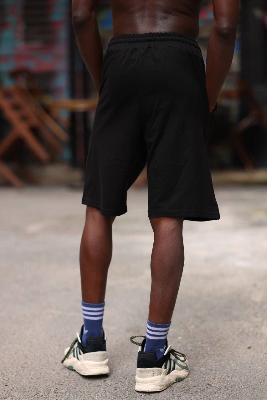 Men's Two-Thread Pocket Shorts - Black