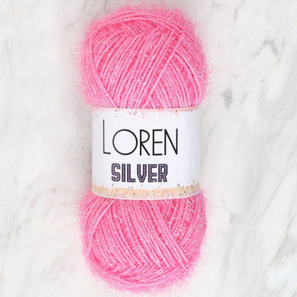 Loren Silver خيوط حياكة يدوية للأطفال باللون الوردي - RS0014 - 34075
