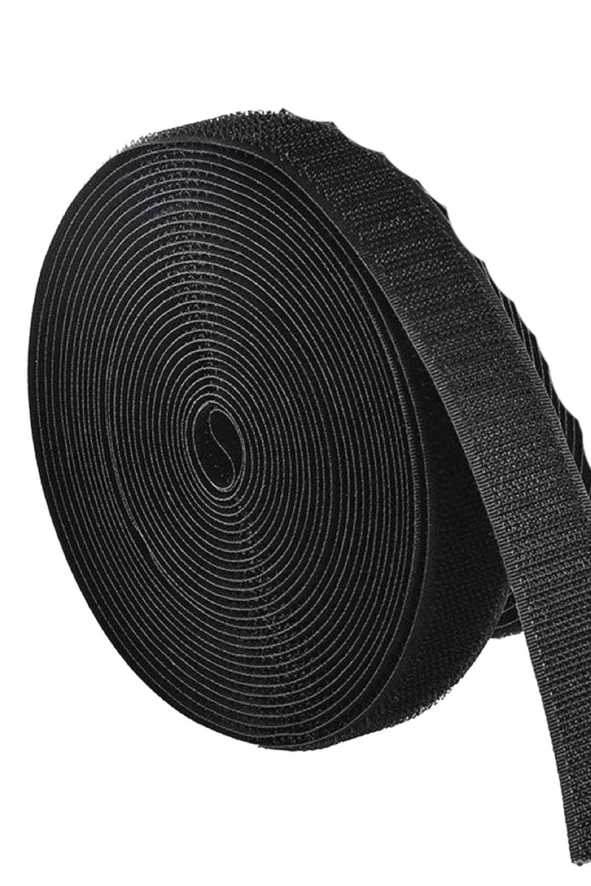 Hook and Loop Fastener 3 cm Black