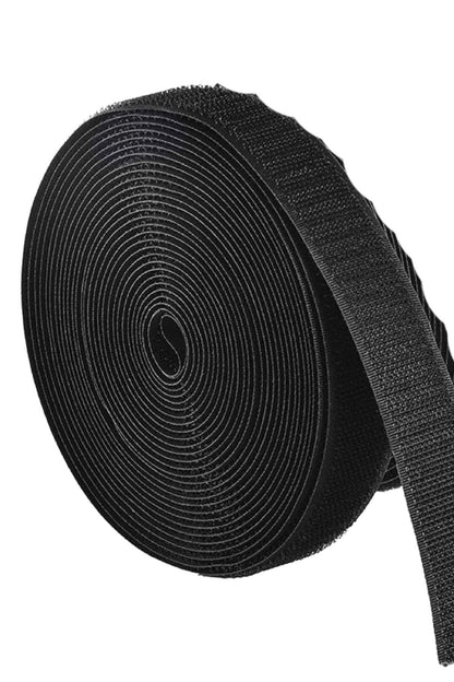 Hook and Loop Fastener 3 cm Black