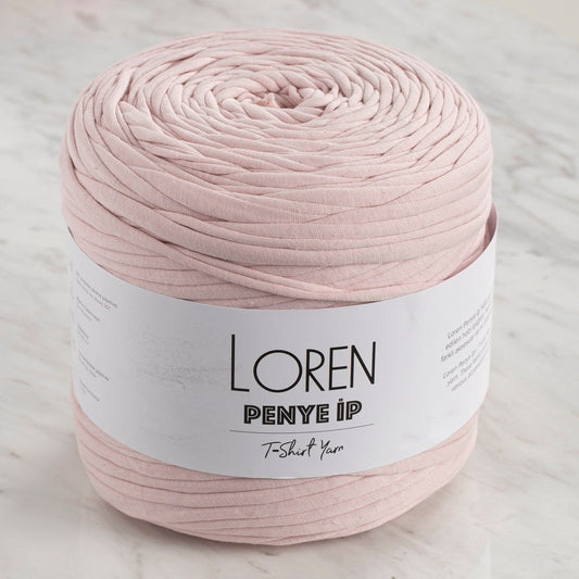 Loren Curtain Fabric Hand Knitting Yarn Light Pink - 77 - 33501
