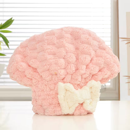 Microfiber Braid Hair Drying Turban Towel