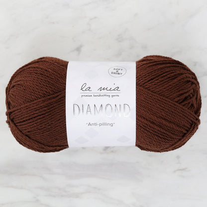 خيوط حياكة يدوية La Mia Diamond بني داكن - L158 - 33732