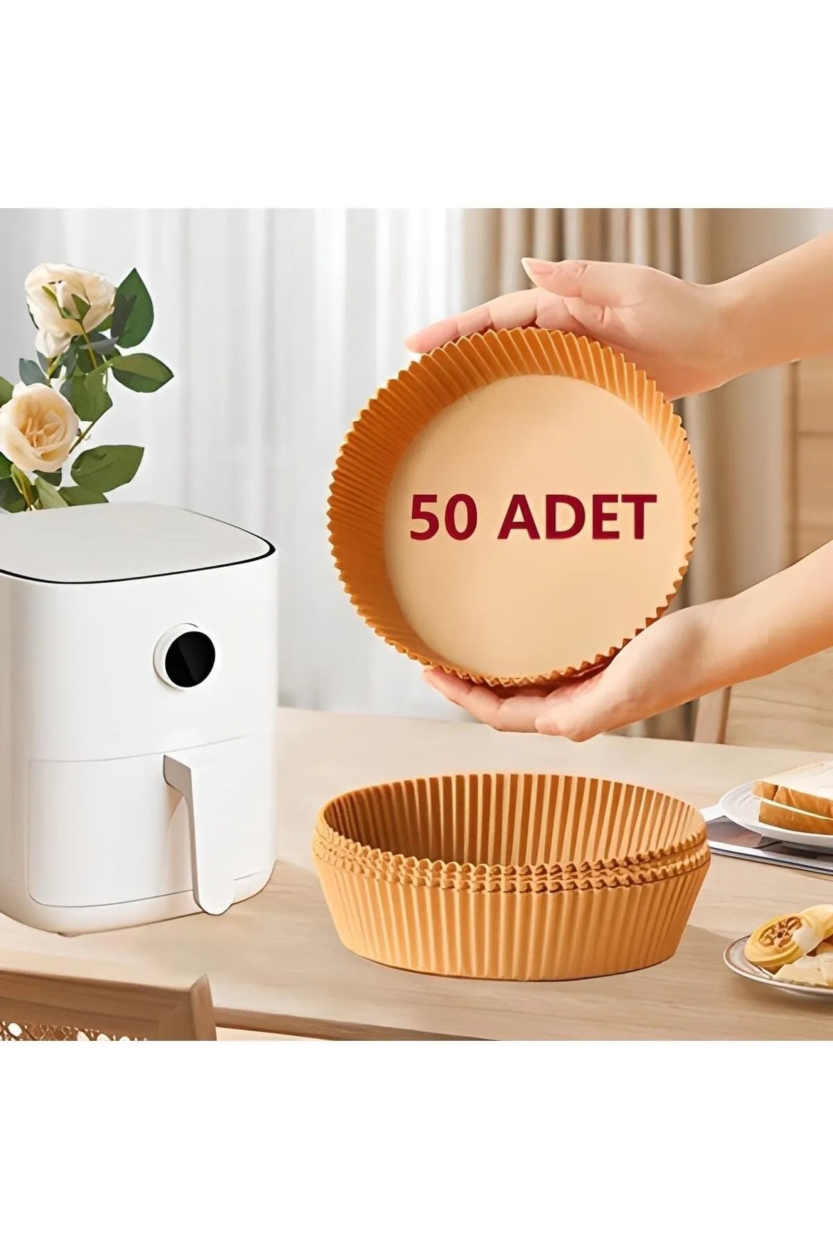 Air Fryer Parchment Paper 50 Pieces