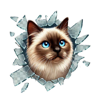 Fulcar Siamese Car Sticker