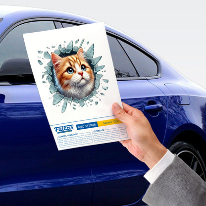 Fulcar Sarman Vehicle Sticker