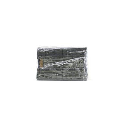 GRİ 2 BOY KARE BAMBU KENAR ORGANİZER SEPET AHŞAP ALTLIK - BEZLİ 18X21CM (5347)