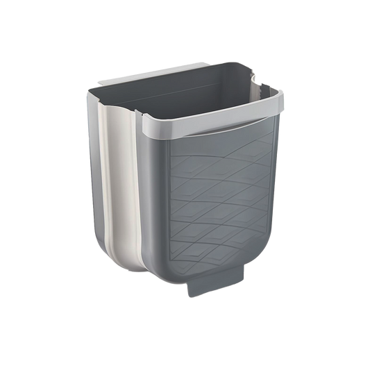 GRİ KATLANABİLİR MUTFAK ÇÖP KOVASI 6LT (5347)