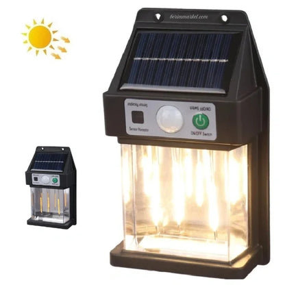 Güneş Enerjili Duvar Lambası YX-666 3W (5347)