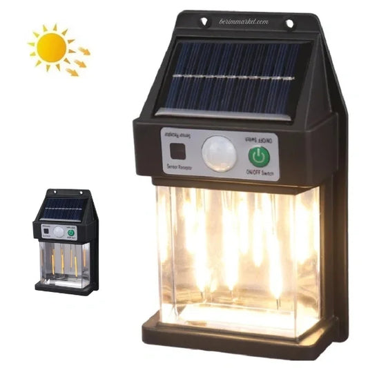 Güneş Enerjili Duvar Lambası YX-666 3W (5347)