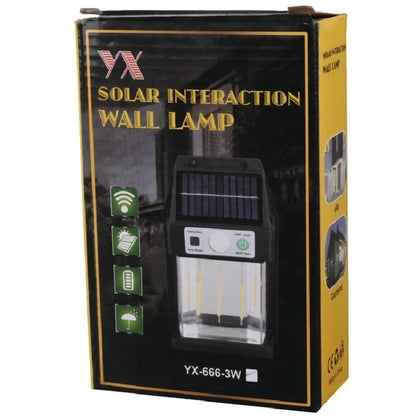 Güneş Enerjili Duvar Lambası YX-666 3W (5347)