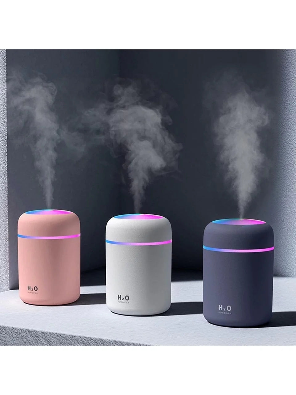 H2O LED Illuminated Mini Room Humidifier (5347)