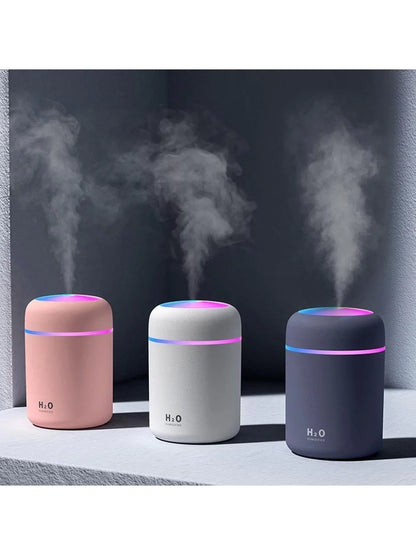 H2O LED Illuminated Mini Room Humidifier (5347)