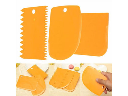 Dough Shaper Cutter Scraper Cake Decoration Set (5347)