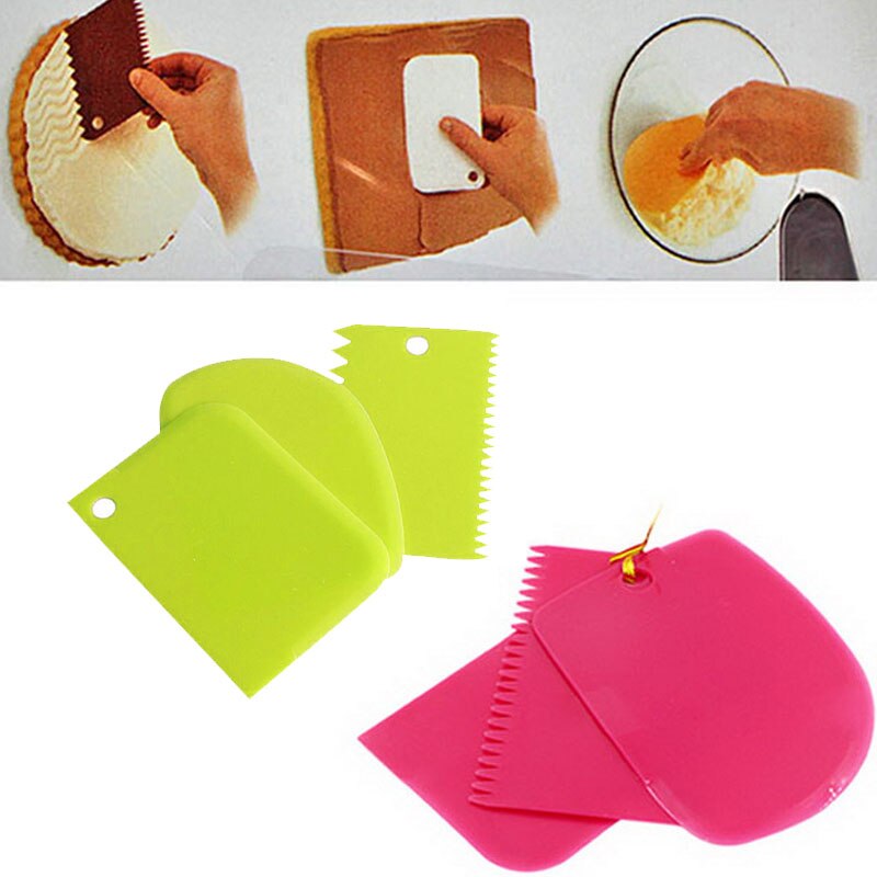 Dough Shaper Cutter Scraper Cake Decoration Set (5347)