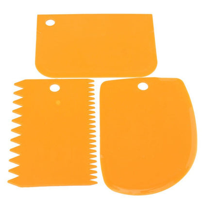 Dough Shaper Cutter Scraper Cake Decoration Set (5347)