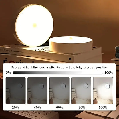 Motion Sensor USB Rechargeable LED Light Lamp (5347)