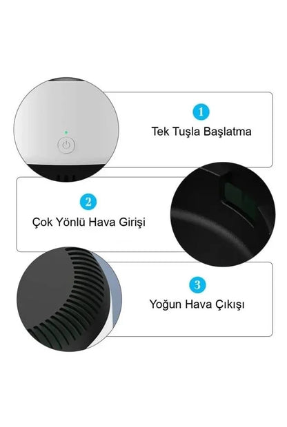 Hava Temizleyici Küllük HS-28 İç Mekan Ev Ofis Araba (5347)